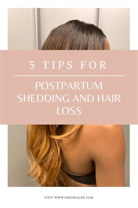 5 tips for postpartum shedding and hair loss | Short thin hair, Medium ...