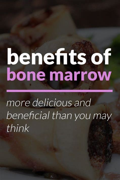 There are many benefits of eating bone marrow! It's also absolutely ...