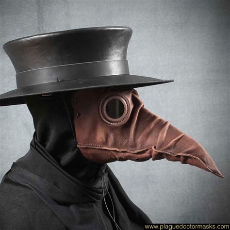 Buy Plague Doctor Mask For Sale - Handmade Leather Mask Costume