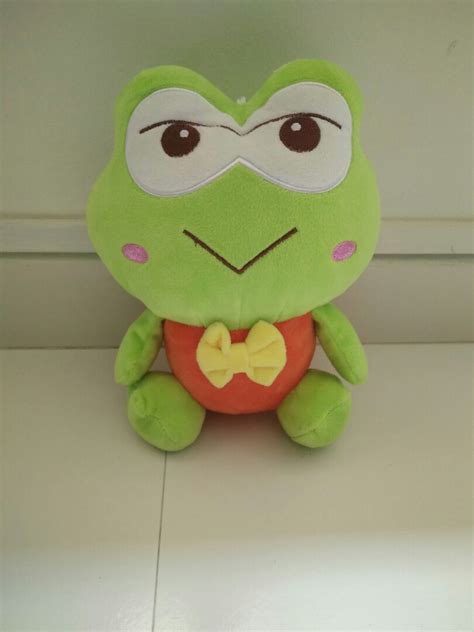 Keroppi plush toy, Hobbies & Toys, Toys & Games on Carousell