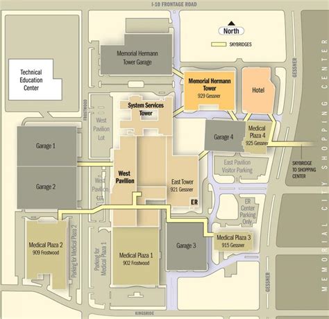 Memorial Hospital Chattanooga Campus Map