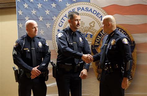 Pasadena Police Department celebrates new crop of police officers and ...