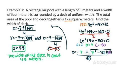 Quadratic Word Problems Solving Equations Worksheet - Tessshebaylo