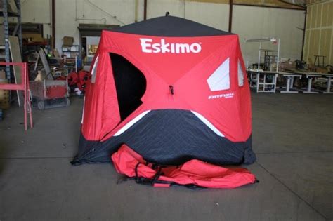 Eskimo Fat Fish 949i Insulated Fish House,4 Person | Live and Online ...