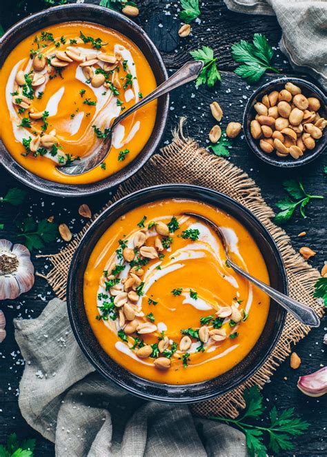 Roasted Pumpkin Soup (Creamy Vegan Recipe) - Bianca Zapatka | Recipes