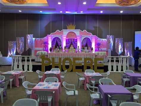 Disney Princess Party, Princess Backdrop Design, Princess Dessert ...