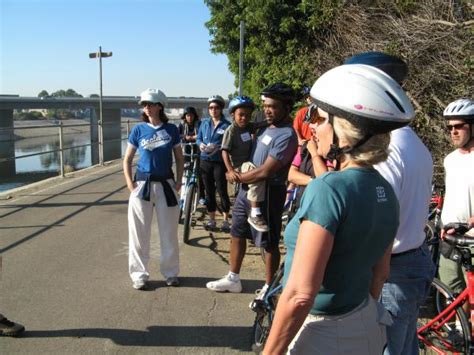 Group Bike Ride along Ballona at the invitation Congresswoman Jane ...