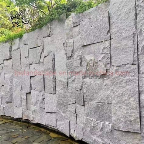 Blve Outdoor Wall Decoration Grey Marble Culture Stone Natural Stone ...