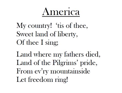 America The Great Song Lyrics