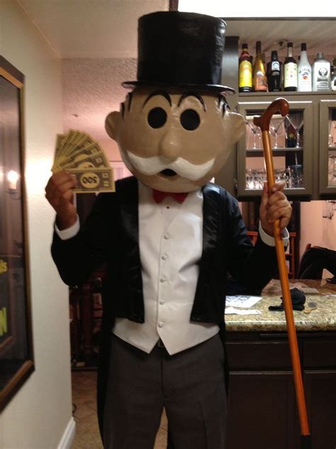 Home Made Mr. Monopoly | Monopoly, Halloween costumes and Costumes