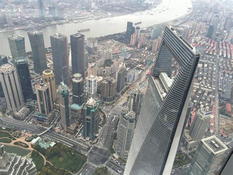 Pictures taken from the Shanghai Tower Observation Deck : r/shanghai