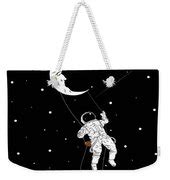 Astronaut Moon Swing, Funny Spaceman On Moon Digital Art by Amusing ...