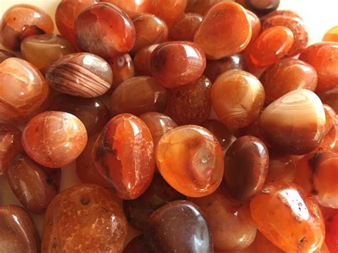 Crystal Tumbles Red Carnelian – Natural Healing Home