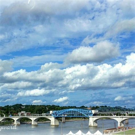 Tennessee River, Market St Bridge | Tennessee river, Chattanooga, Chattanooga tn