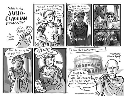 Guide to the Julio-Claudian Dynasty by tomato-bird on DeviantArt