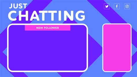 Twitch Overlay 09 customizable twitch template | Shutterstock