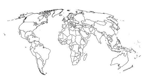 Outline Maps Of Countries - Virgin Islands Map