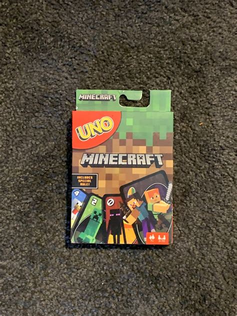 Minecraft UNO Card Game | Etsy