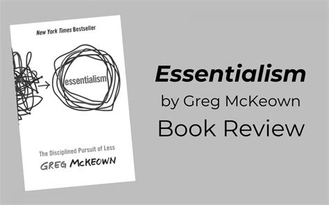 "Essentialism," by Greg McKeown : Book Review - DIXON CONSULTING