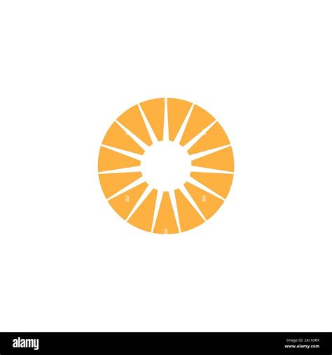 abstract creative sun logo design. sun logo and sun icon Vector design Template. Vector ...