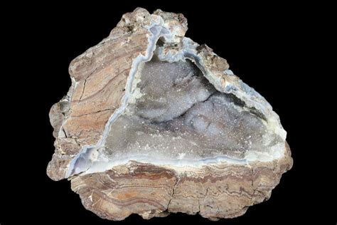 4.35" Crystal Filled Dugway Geode (Polished Half) - Utah (#176752) For Sale - FossilEra.com