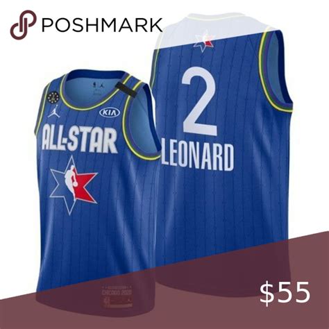 Clippers Kawhi Leonard 2020 All-Star Blue Jersey " Brand New with Tag ...