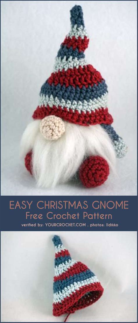 All About Gnomes Free Crochet Patterns | Christmas crochet patterns ...