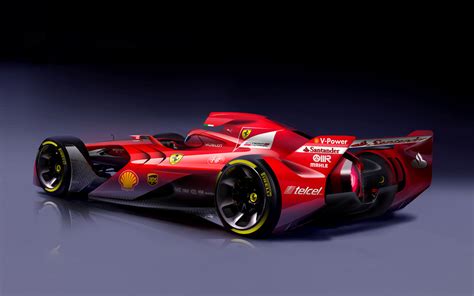 Ferrari F1 Concept design sketch render - Car Body Design