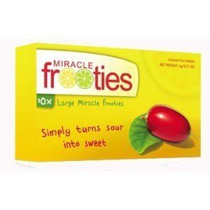 MIRACLE BERRY FRUIT TABLETS:TEN TABLETS YELLOW BOX MIRACLE FRUIT ...