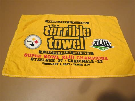 Pittsburgh Steelers Terrible Towel