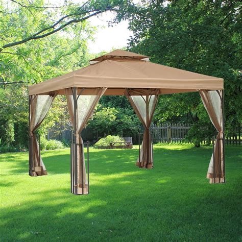 Garden Winds Replacement Canopy Top for the Ace 10x10 Gazebo , RipLock 350 - Walmart.com