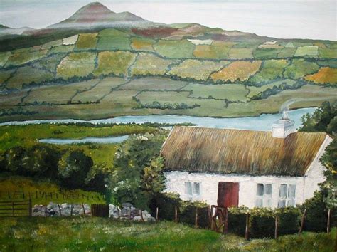 County Mayo Ireland Card | Irish landscape, Irish art, Ireland landscape