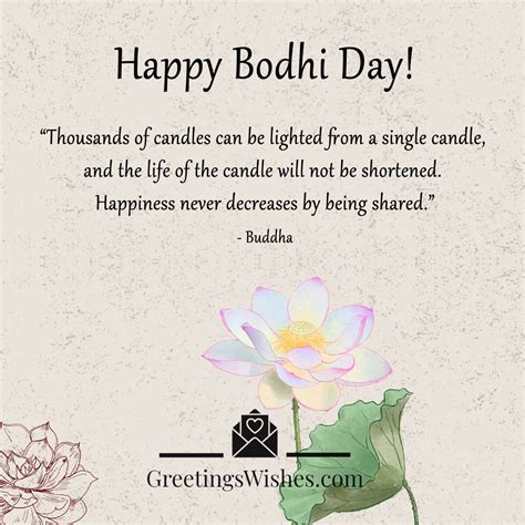 Happy Bodhi Day Wishes (8th December) - Greetings Wishes