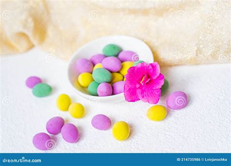 Close Up of a Pile of Colorful Chocolate Coated Candy Stock Photo - Image of birthday ...