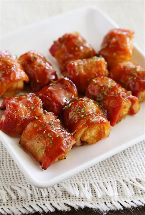 BBQ Bacon Wrapped Tater Tots | RecipeLion.com