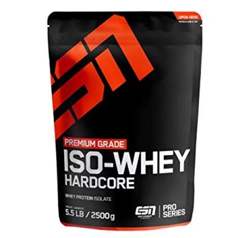 ESN Iso-Whey Hardcore Whey Protein Isolate 2500 Gr | Aloprotein