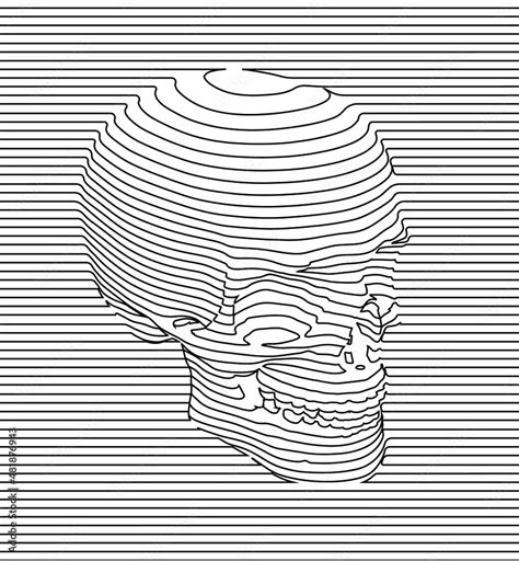 Horizontal Line Art