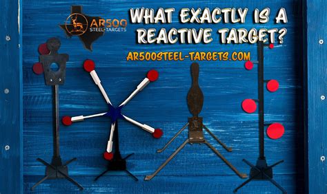 What is a Reactive Target? | Shop AR500 Steel Targets