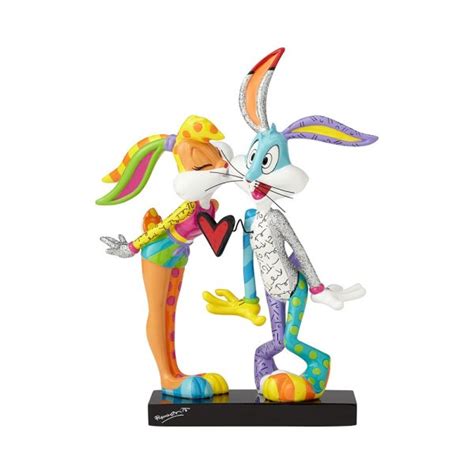 Lola Kissing Bugs Bunny Figurine : Enesco – licensed giftware wholesale