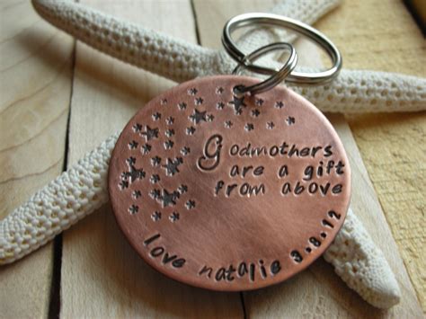 Godparent Keychain Gift for Godparents-Gift for