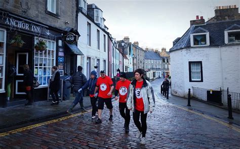 The Loony Dook: Swimmers in Costumes Brave the Firth of Forth