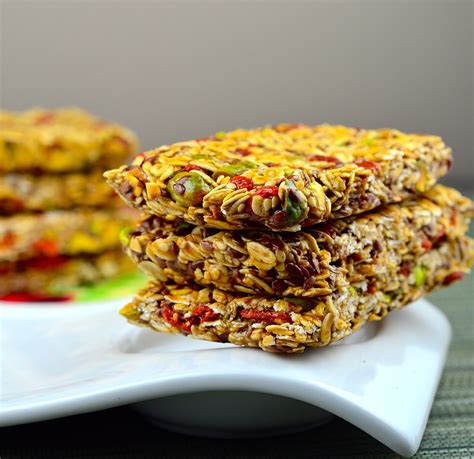 Goji Berry & Pistachio Granola Bars - May I Have That Recipe?