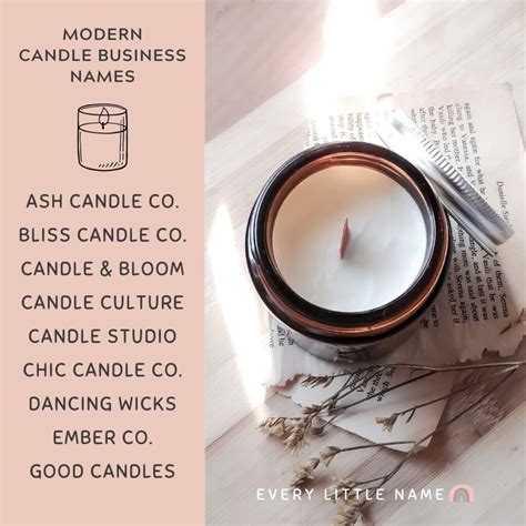 120+ Best Candle Business Names (Cute, Creative, and Funny) - Every Little Name