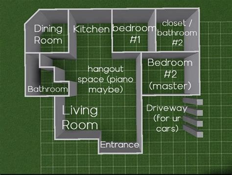 Spacious Bloxburg House Layout