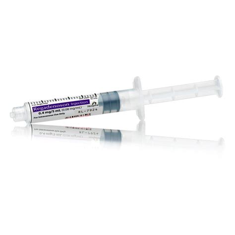 Regadenoson 0.08 mg / mL Injection Prefilled Syringe 5 mL 10 Per Box - Merit Pharmaceutical