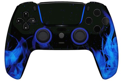 Blue Flame Custom Controller For PS5