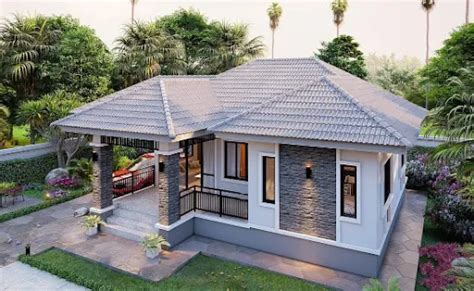 Inilah 10 Inspirasi Model Teras Rumah Atap Limas Terbaru yang Tak Bisa Dilewatkan ...