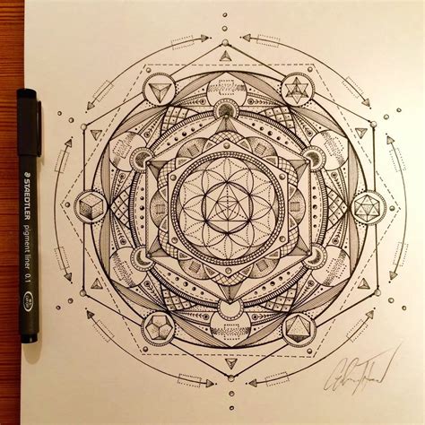 Sacred Geometry Drawing at GetDrawings | Free download