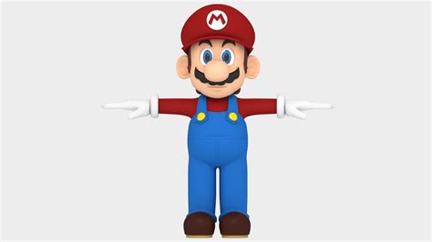 Super mario character 3D model - TurboSquid 1446604