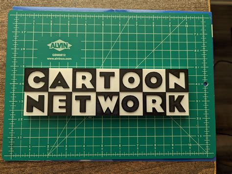 Cartoon Network 1992 3D Printed Art Logo Shelf Stand Wall - Etsy Australia